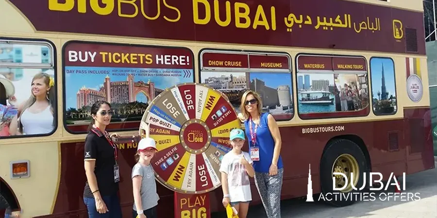 How to order tickets for Big Bus Tour Dubai