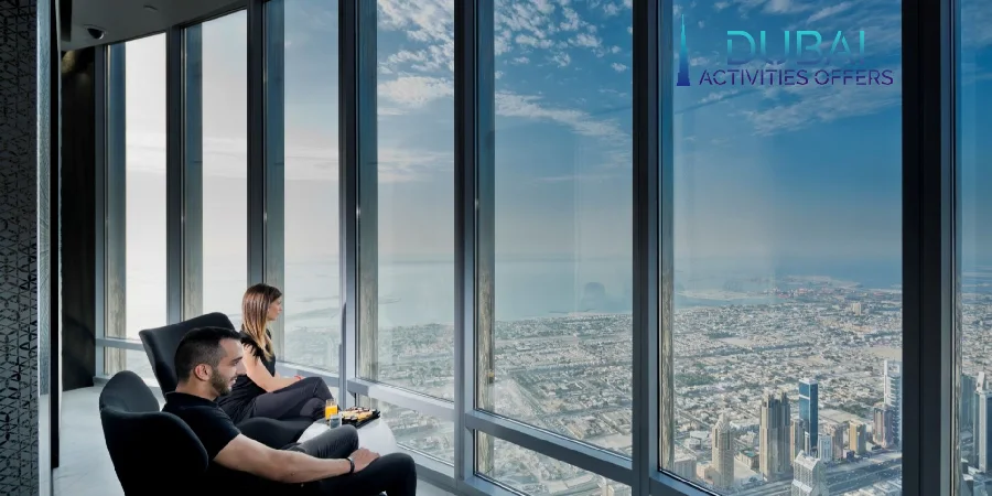 Burj Khalifa Lounge on the 148th Floor in Dubai