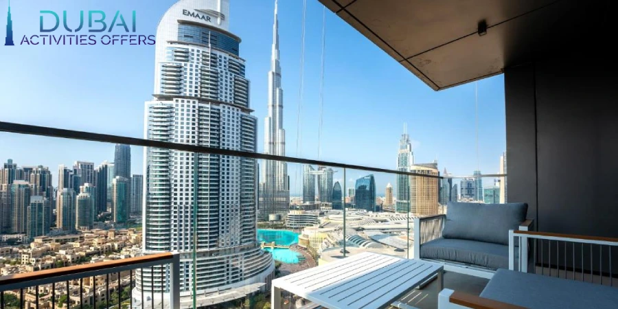 The Hotels near Burj Khalifa and Dubai Mall